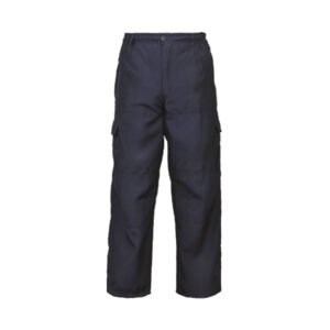 Pantalon cargo poplin