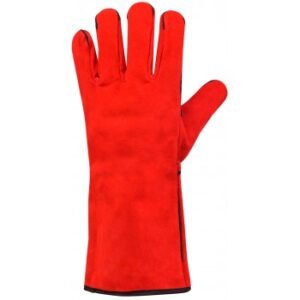 Guante Soldador Cuero Liso